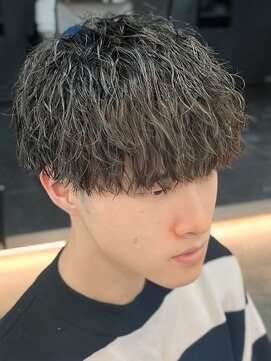 バース バイ ハピネス(BIRTH by happiness) 奈良men's縦落ちツイストスパイラルパーマ　ツイストパーマ