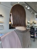 切りっぱなしボブ