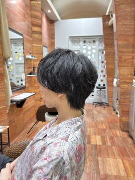 メンズサロンバムオム 名古屋栄店(MEN’S SALON BAMM HOMME) 柔らかいマッシュウルフ