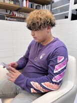 髪屋 紬&nbsp;メンズ/メンズパーマ/メンズカット/波巻きパーマ