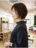 軽やかレイヤーボブ【川西能勢口駅】