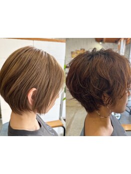 骨格やくせに合わせたCut、乾かすだけでまとまる再現性。ナチュラル×こなれ感を醸し出すStyleに魅力度◎