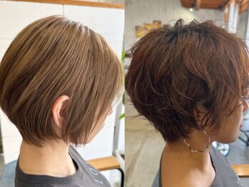 サニー サイド(Sunny Side)の写真/骨格やくせに合わせたCut、乾かすだけでまとまる再現性。ナチュラル×こなれ感を醸し出すStyleに魅力度◎