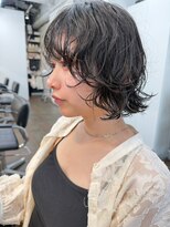 サロンドジョー(salon de joe)&nbsp;ボブパーマプードルパーマレディースパーマニュアンスパーマ奥東