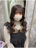 艶髪 ハイトーンカラー デザインカラー