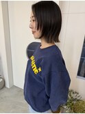 レイヤーミディアムボブ