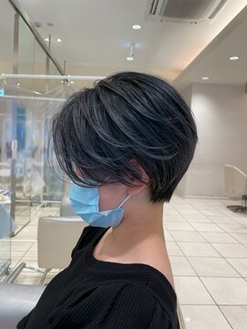 モードケイズエミュー(MODE K's eau) 30代40代大人可愛い丸みショートボブ似合わせ小顔カット摂津本山