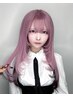 艶カラー＋【最高峰★ハイランクレミーエクステ７０枚】（2ヶ月持ちます）