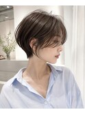 20代30代40代50代/大人ショート　ベージュカラー