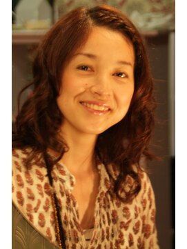 上町美容室 上町スタイル-ミックスカール-