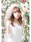 【miel hair blanc】厚めバング フレンチシック 大人カール♪