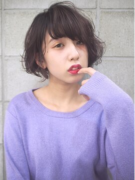 ネス(ness) [RIMMA]ベリーアッシュ//ダークトーン//耳かけショート