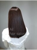 Ail style 小顔カットできめるセミロングヘア