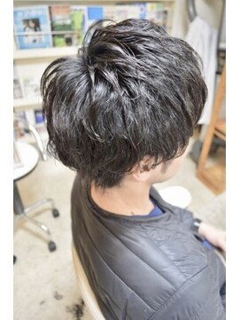 ヘアアンドメイクフリッシュ(HAIR&MAKE FRISCH) メンズナチュラルパーマ