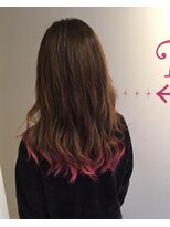ヘア サロン レリュー(Hair salon LeRyu)&nbsp;☆裾カラー☆ピンク☆
