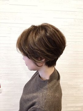 ティルヘアー(TiLL HAIR) 骨格矯正 ショート マロンベージュ