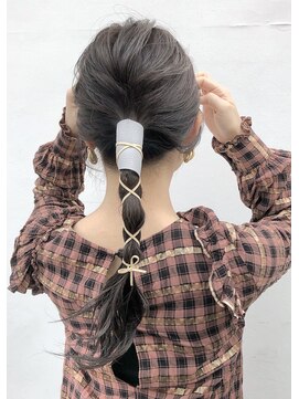 ゴッソホリエ(gosso horie) 紐アレンジ