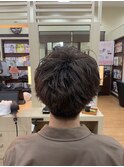 メンズブロックパーマスタイル