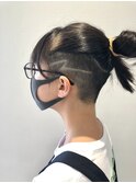 ツーブロックガール