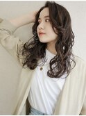 【buZonブゾン】ミックスパーマ×艶感ベージュ
