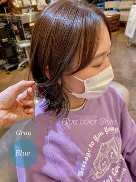 トリート 南行徳本店(TREAT) ホワイトブルー×フェイスレイヤー/南行徳