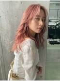《おつじ TRENCH》ピンクベージュ × 毛髪再生トリートメント