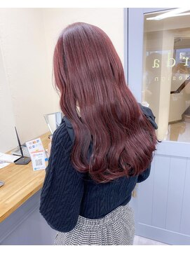 ヴェルダ 池袋店(verda) ワインレッドカラー