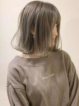 ロウバイレボ 柏(lou by revo) 前髪/イヤリングカラー/イメチェン/ラベンダーカラー[柏/柏駅]