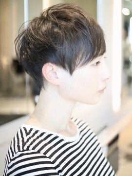 ヘア デザイン リスク(HAIR DESIGN RISK) 【RISK 高橋勇太】ショートカットが上手い 束感ベリーショート