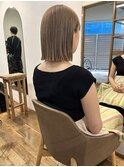 結べる切りっぱなしボブ