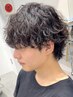 メンズカット＋波巻きパーマorツイストスパイラルパーマ￥11440