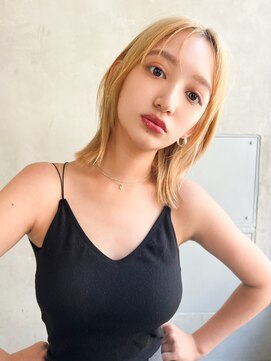 ケイト(kate) 【kate 大宮】くびれボブx海外ブロンド