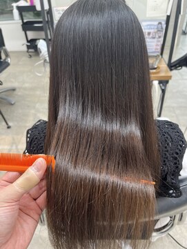 ケーオーエスピンク(K O S pink) 髪質改善縮毛矯正☆