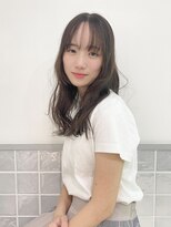 マアム ジー 明大前店(ma'am Zee)&nbsp;グレージュブラウン×重ためロングスタイル