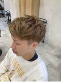ハイトーンメンズショート
