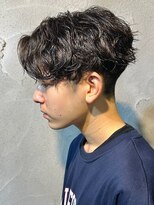 ニアウ 高崎店(Niau)&nbsp;波巻きスパイラルパーマ波巻きパーマメンズパーマ群馬高崎メンズ