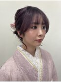 成人式ヘアメイク