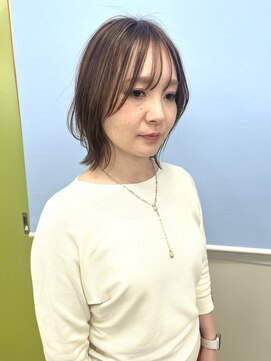 ロジヘア(Logi Hair) 韓国風ミディ