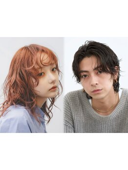 《動きと軽さで垢抜ける＊》パーマ初心者にも人気のtechneのパーマで理想のヘアを◎[ダブルカラー/天神]