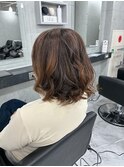 イメチェンスタイル/フルバング/似合わせカット/東銀座