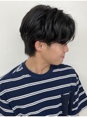 【メンズ 松戸 岩口】コンマバングダウンパーマハンサムショート