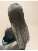 編み込みのみでグラデーション◎