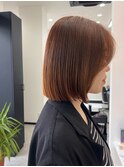 切りっぱなしボブ