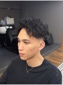 ツイストアップバングショート