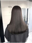 パーマ落とし　髪質改善　ナチュラルストレート