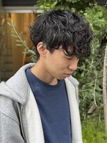 ラパンセヴェールメンズ 栄(LA PENSEE VERT MEN'S)&nbsp;ルーズシャドウパーマ
