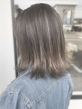 アース 明石店(EARTH) 20代30代夏◎透明感ミルクティーベージュハイライト抜け感