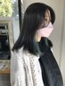 カット+ポイントイヤリングカラーorインナーカラー【ケアブリーチ使用】