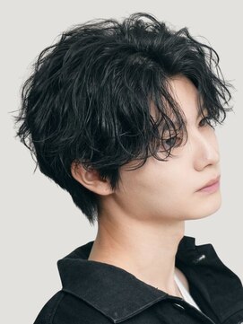 RETOUCH by fifth 大阪梅田 Men's salon 【4月13日NEW OPEN(予定)】 梅田ツイストスパイラルパーマ波巻きパーマセンターパート強め