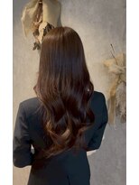パーミル ヘア クマモト(permille ‰ hair Kumamoto) ブラウン×巻き髪